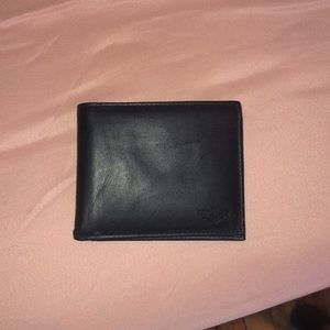 Dockers Black full grain leather wallet